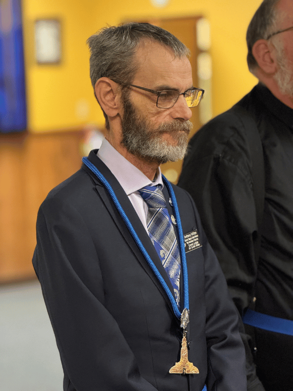 Senior Warden RWB Tony Milton